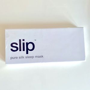 Slip Sealed NIB pure silk sleep mask in White